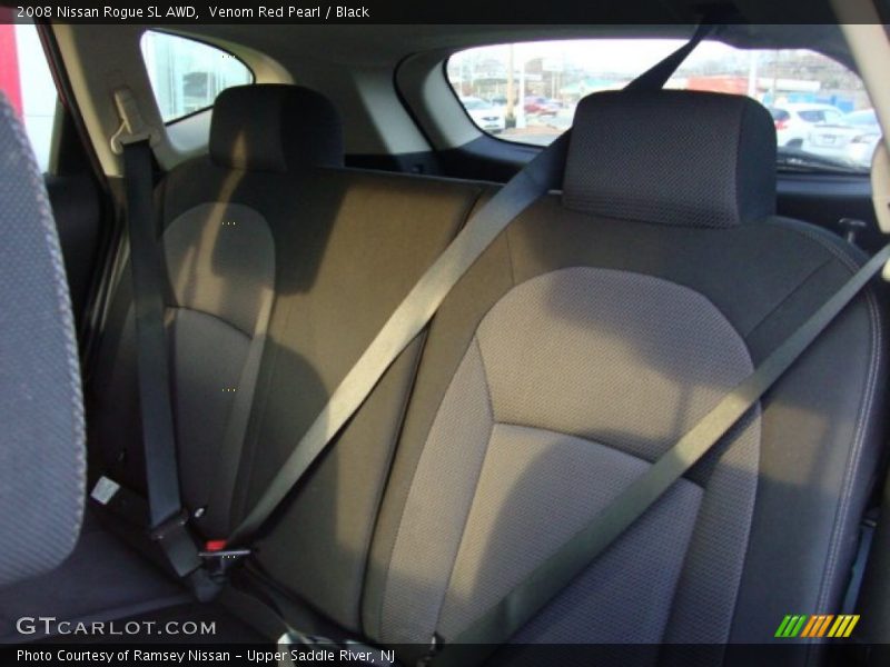 Venom Red Pearl / Black 2008 Nissan Rogue SL AWD