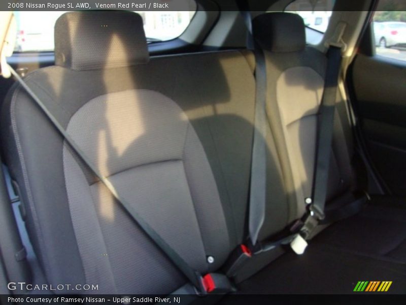 Venom Red Pearl / Black 2008 Nissan Rogue SL AWD
