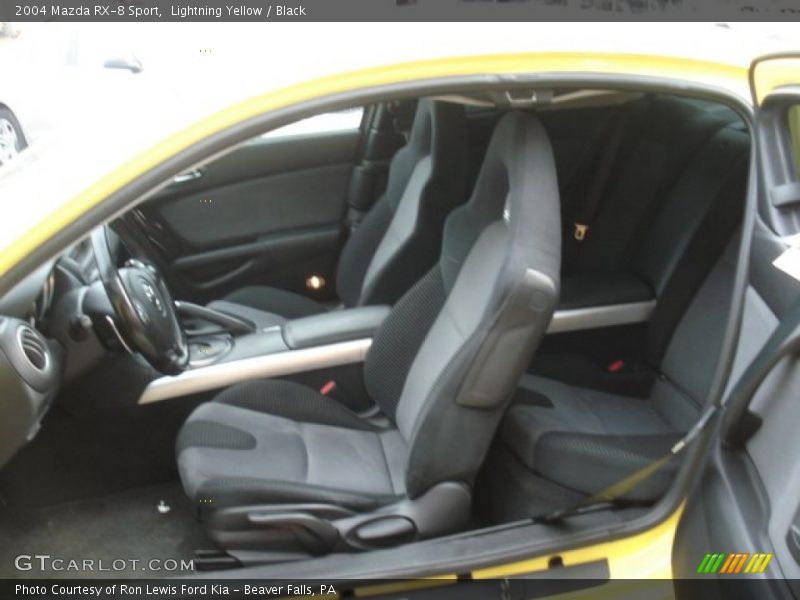 Lightning Yellow / Black 2004 Mazda RX-8 Sport