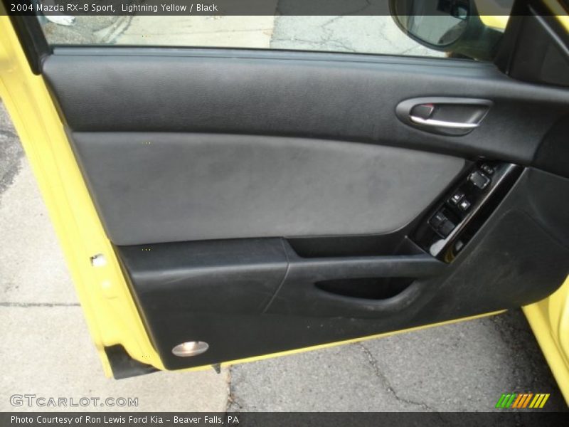 Lightning Yellow / Black 2004 Mazda RX-8 Sport