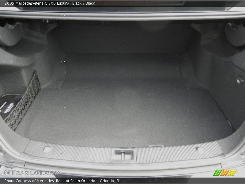 Black / Black 2009 Mercedes-Benz C 300 Luxury