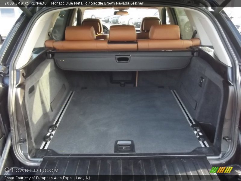 Monaco Blue Metallic / Saddle Brown Nevada Leather 2009 BMW X5 xDrive30i