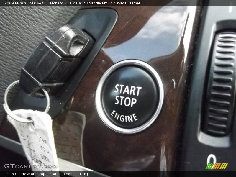 Monaco Blue Metallic / Saddle Brown Nevada Leather 2009 BMW X5 xDrive30i