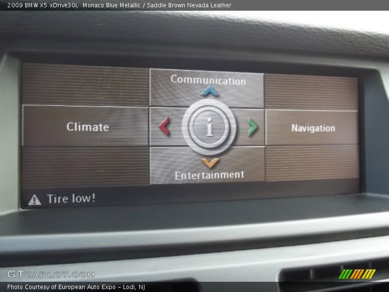 Monaco Blue Metallic / Saddle Brown Nevada Leather 2009 BMW X5 xDrive30i
