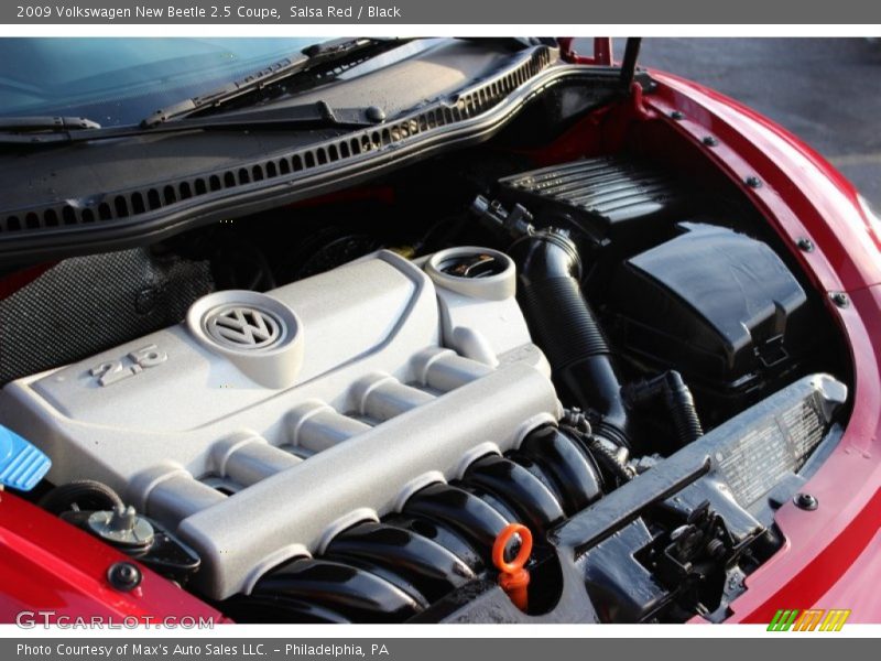 Salsa Red / Black 2009 Volkswagen New Beetle 2.5 Coupe