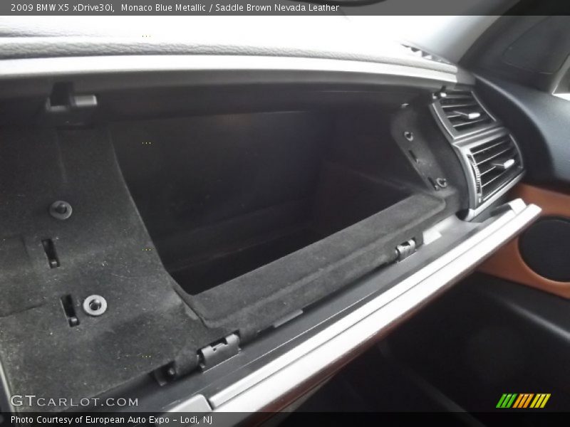 Monaco Blue Metallic / Saddle Brown Nevada Leather 2009 BMW X5 xDrive30i
