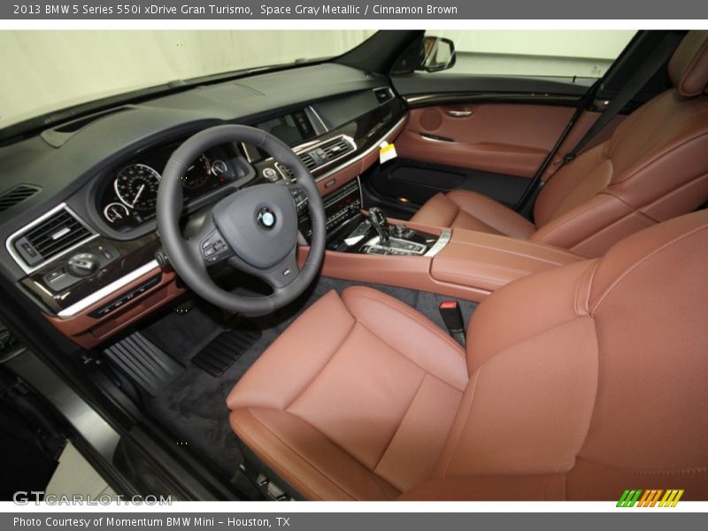 Cinnamon Brown Interior - 2013 5 Series 550i xDrive Gran Turismo 