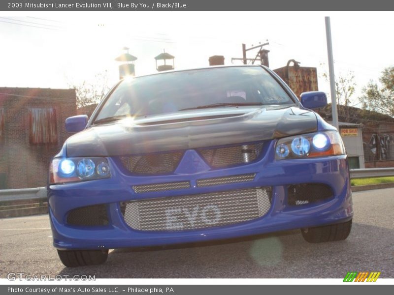 Blue By You / Black/Blue 2003 Mitsubishi Lancer Evolution VIII