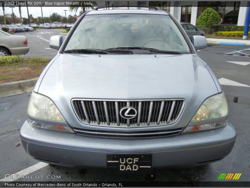 Blue Vapor Metallic / Ivory 2002 Lexus RX 300