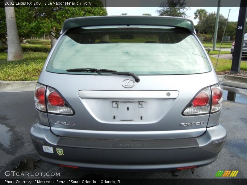 Blue Vapor Metallic / Ivory 2002 Lexus RX 300