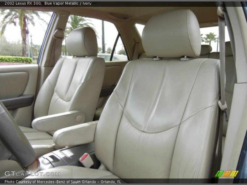 Blue Vapor Metallic / Ivory 2002 Lexus RX 300