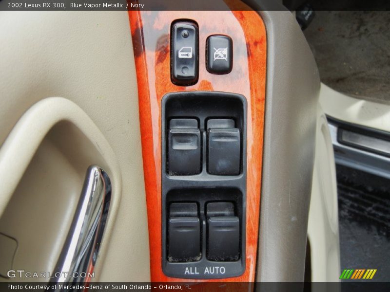 Blue Vapor Metallic / Ivory 2002 Lexus RX 300