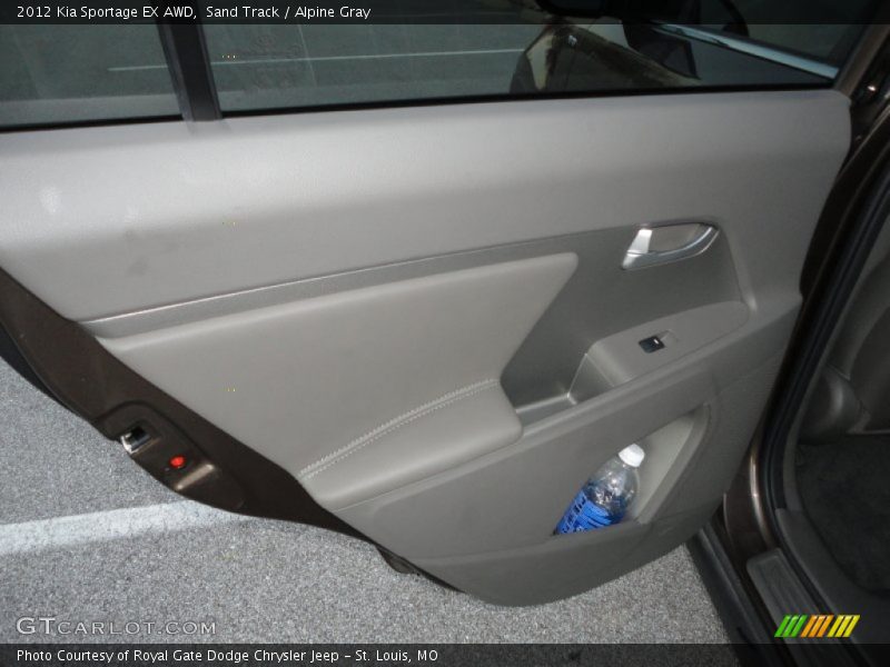 Sand Track / Alpine Gray 2012 Kia Sportage EX AWD