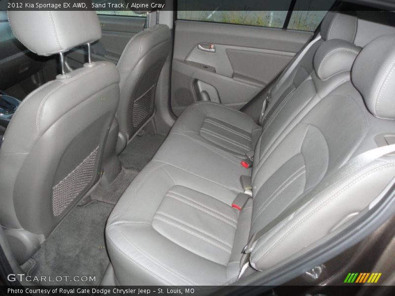 Sand Track / Alpine Gray 2012 Kia Sportage EX AWD