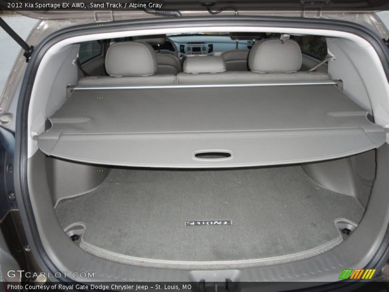 Sand Track / Alpine Gray 2012 Kia Sportage EX AWD