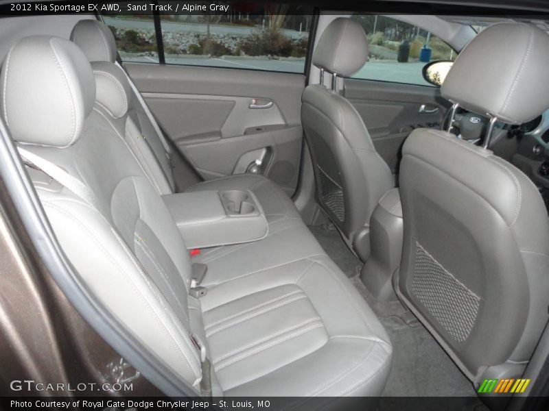 Sand Track / Alpine Gray 2012 Kia Sportage EX AWD