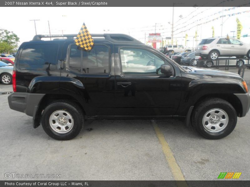 Super Black / Steel/Graphite 2007 Nissan Xterra X 4x4
