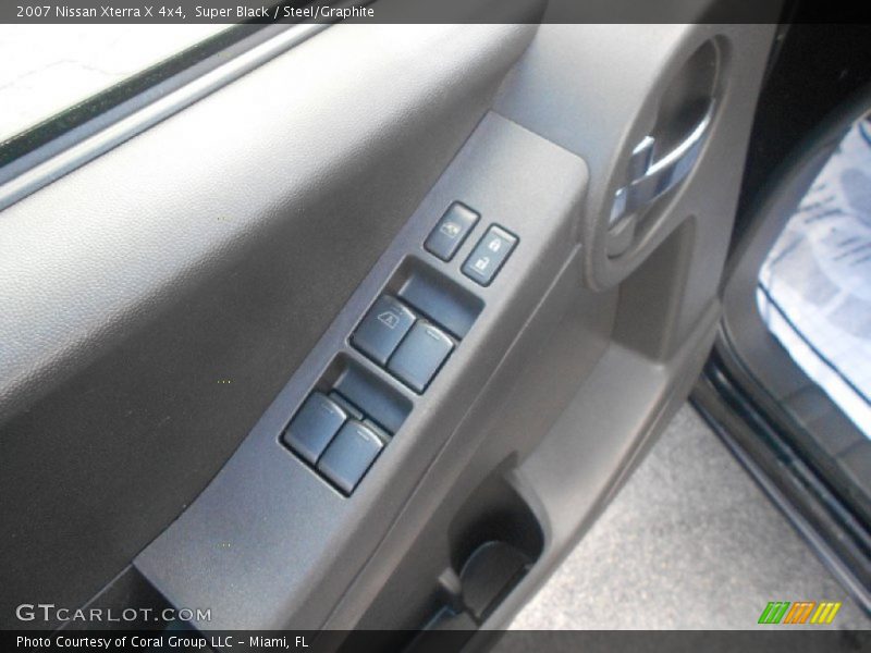 Super Black / Steel/Graphite 2007 Nissan Xterra X 4x4