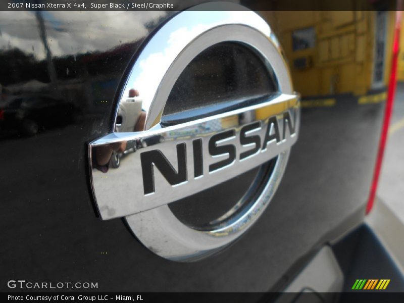 Super Black / Steel/Graphite 2007 Nissan Xterra X 4x4