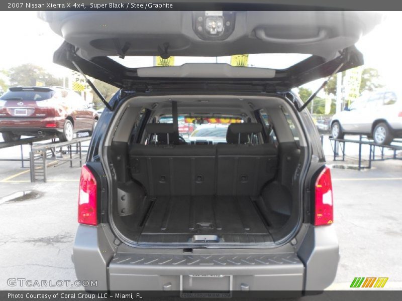 Super Black / Steel/Graphite 2007 Nissan Xterra X 4x4