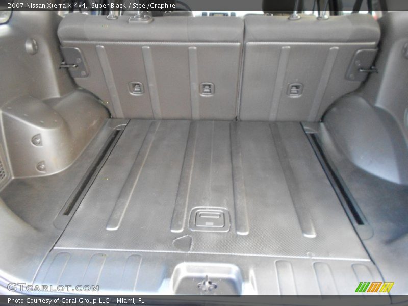 Super Black / Steel/Graphite 2007 Nissan Xterra X 4x4