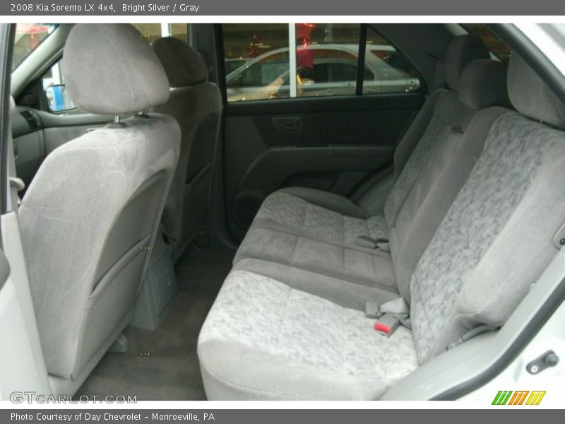Bright Silver / Gray 2008 Kia Sorento LX 4x4