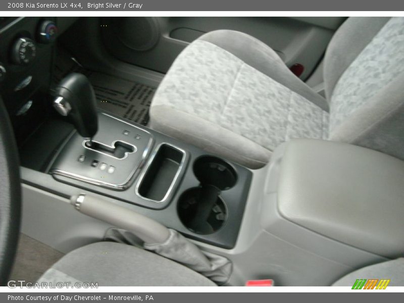 Bright Silver / Gray 2008 Kia Sorento LX 4x4