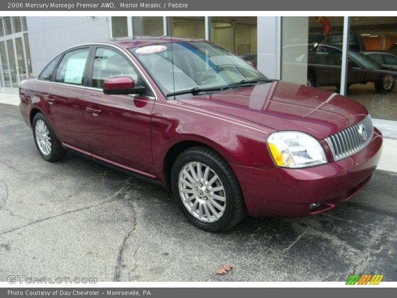 Merlot Metallic / Pebble 2006 Mercury Montego Premier AWD