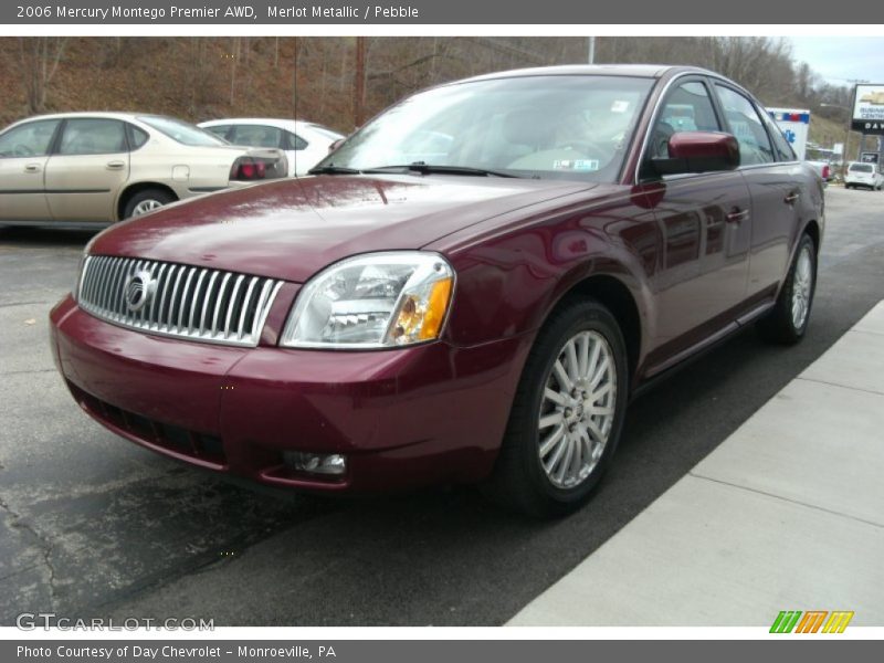 Merlot Metallic / Pebble 2006 Mercury Montego Premier AWD