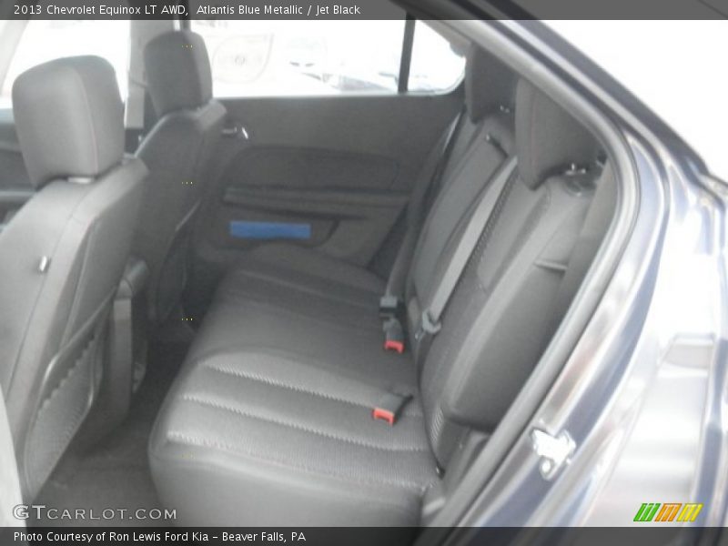Atlantis Blue Metallic / Jet Black 2013 Chevrolet Equinox LT AWD