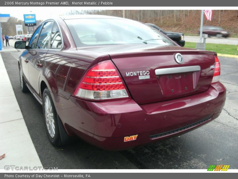 Merlot Metallic / Pebble 2006 Mercury Montego Premier AWD