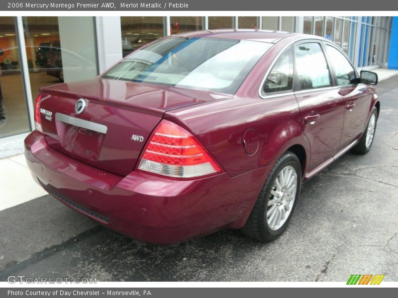 Merlot Metallic / Pebble 2006 Mercury Montego Premier AWD