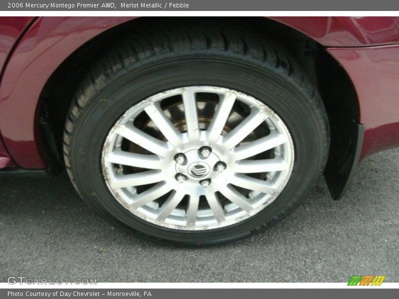 Merlot Metallic / Pebble 2006 Mercury Montego Premier AWD