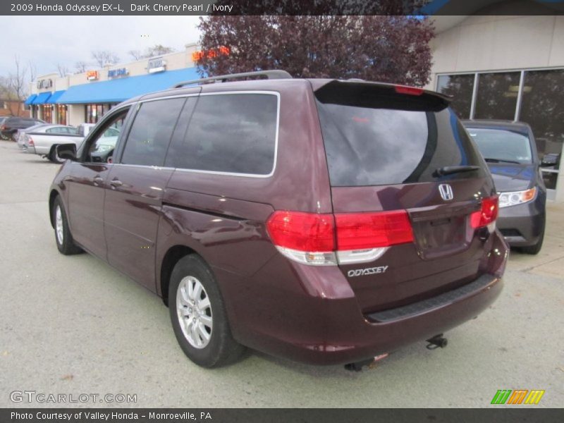Dark Cherry Pearl / Ivory 2009 Honda Odyssey EX-L