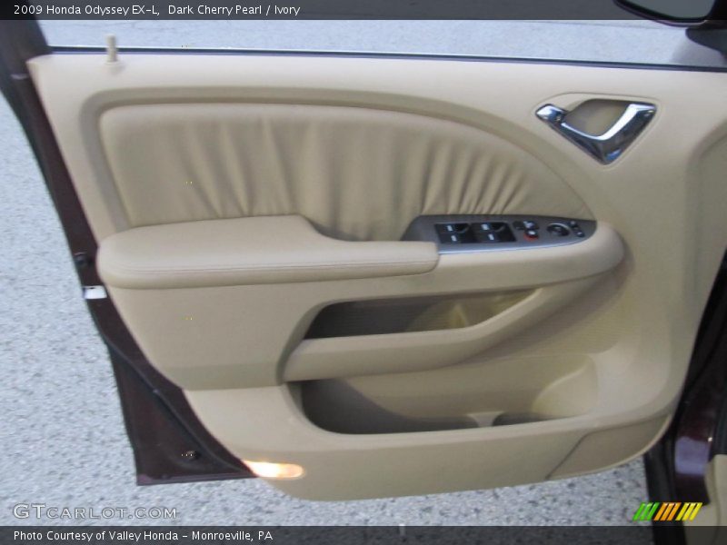Dark Cherry Pearl / Ivory 2009 Honda Odyssey EX-L