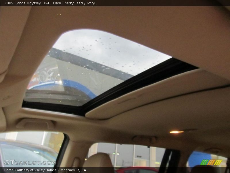 Dark Cherry Pearl / Ivory 2009 Honda Odyssey EX-L