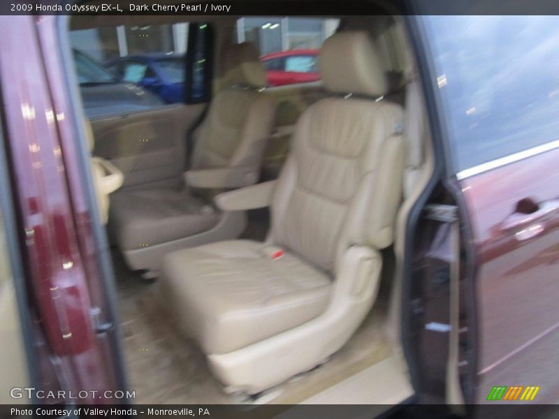 Dark Cherry Pearl / Ivory 2009 Honda Odyssey EX-L