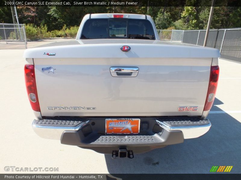 Silver Birch Metallic / Medium Pewter 2009 GMC Canyon SLE Extended Cab