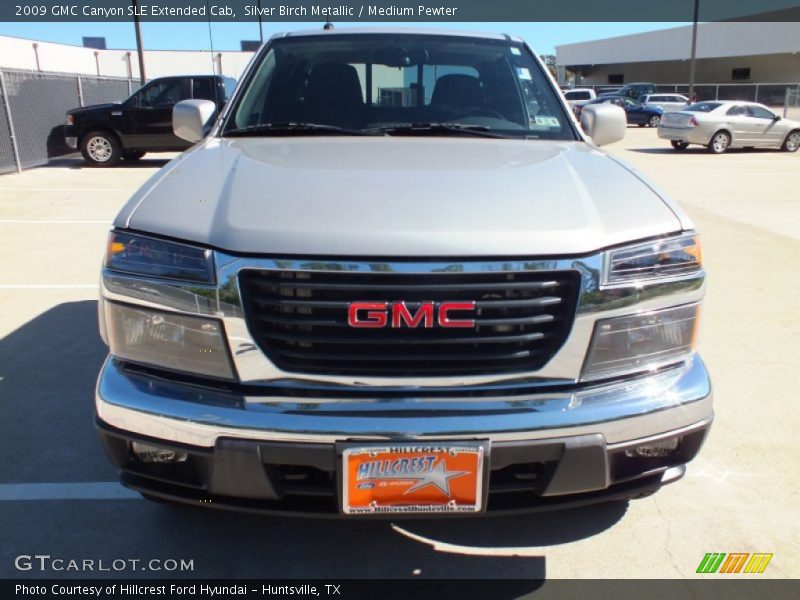 Silver Birch Metallic / Medium Pewter 2009 GMC Canyon SLE Extended Cab