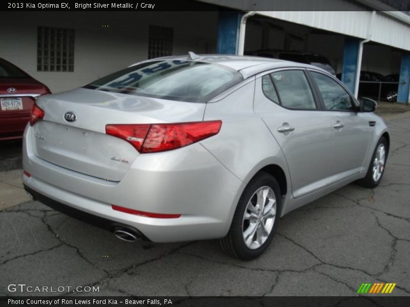 Bright Silver Metallic / Gray 2013 Kia Optima EX