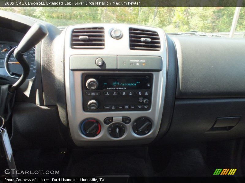Silver Birch Metallic / Medium Pewter 2009 GMC Canyon SLE Extended Cab