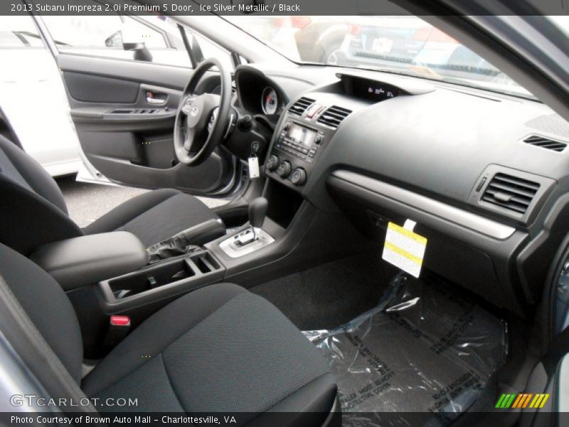  2013 Impreza 2.0i Premium 5 Door Black Interior