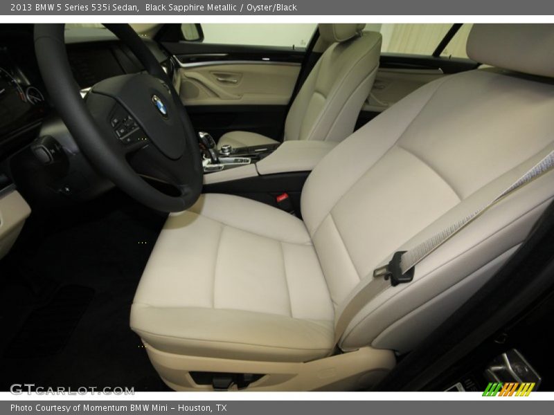 Black Sapphire Metallic / Oyster/Black 2013 BMW 5 Series 535i Sedan