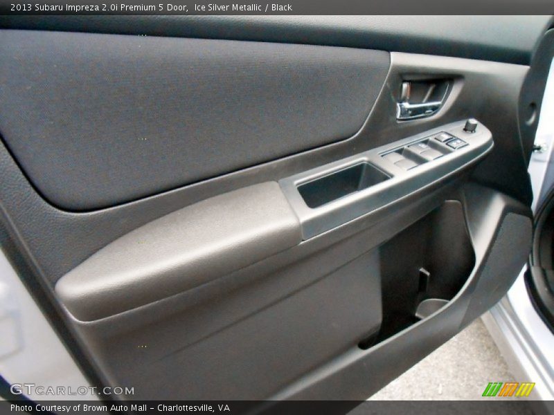 Ice Silver Metallic / Black 2013 Subaru Impreza 2.0i Premium 5 Door