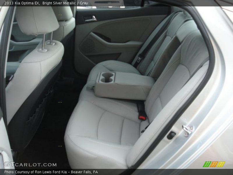 Bright Silver Metallic / Gray 2013 Kia Optima EX