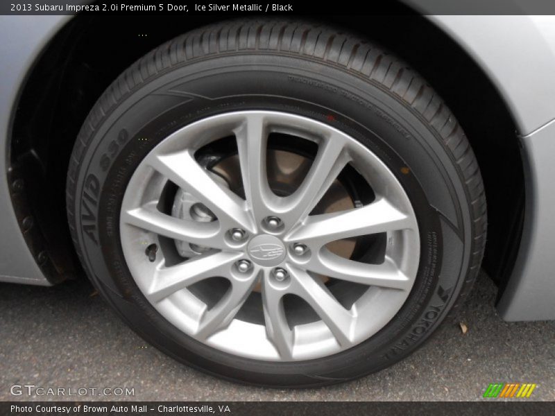  2013 Impreza 2.0i Premium 5 Door Wheel
