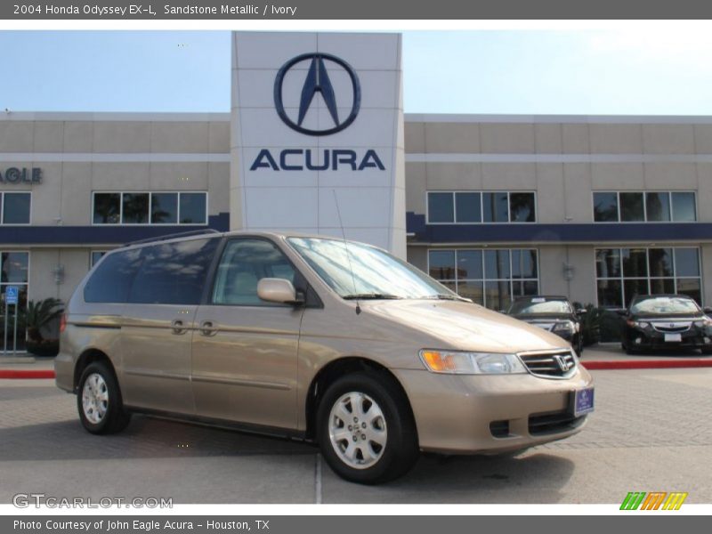 Sandstone Metallic / Ivory 2004 Honda Odyssey EX-L