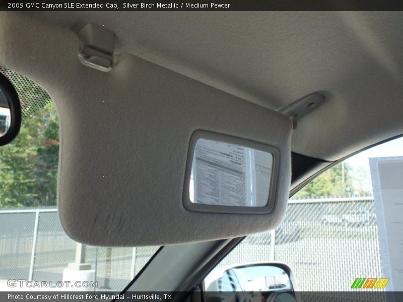Silver Birch Metallic / Medium Pewter 2009 GMC Canyon SLE Extended Cab