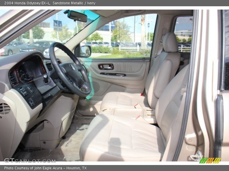 Sandstone Metallic / Ivory 2004 Honda Odyssey EX-L