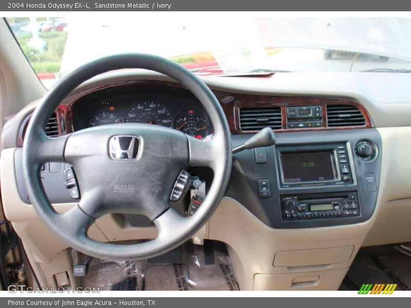 Sandstone Metallic / Ivory 2004 Honda Odyssey EX-L